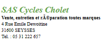 SAS Cycles Cholet